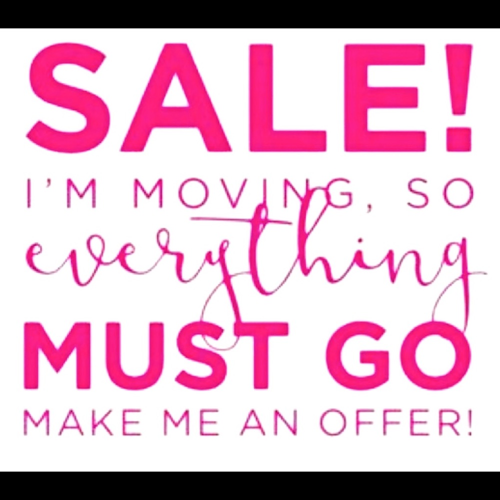 Moving sale!!